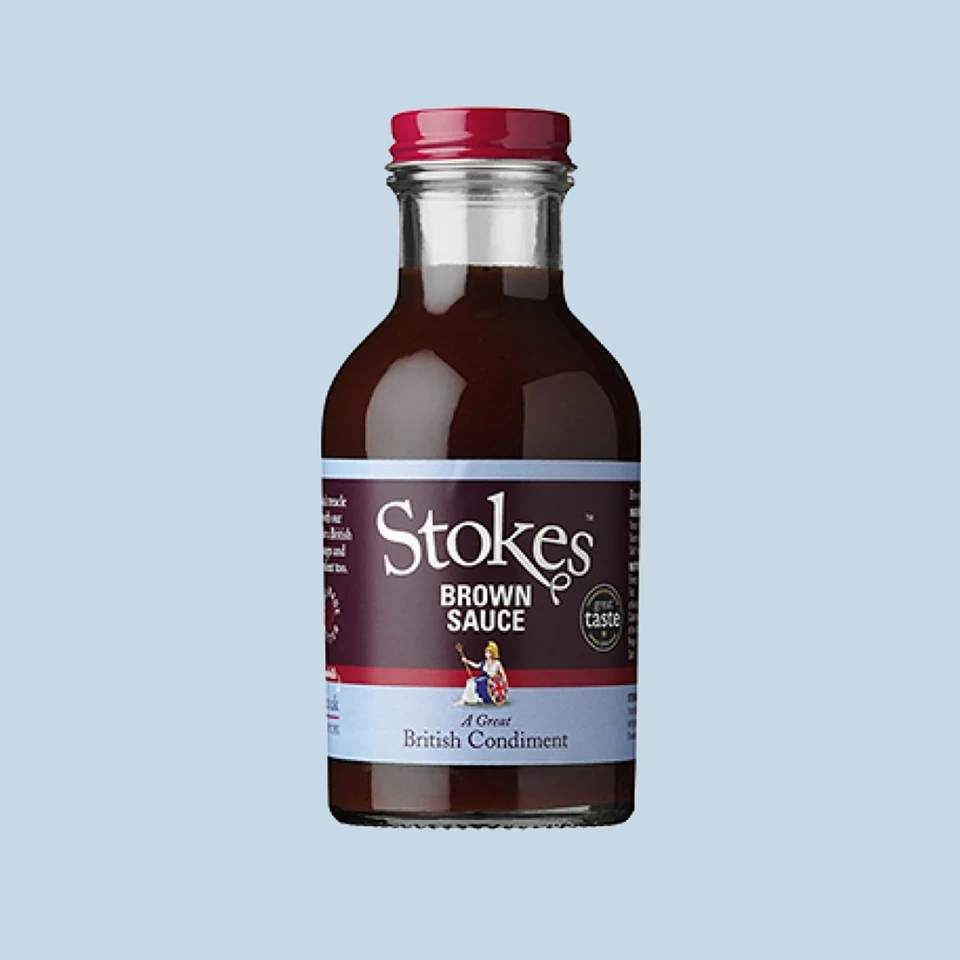 Stokes Brown Sauce bottle