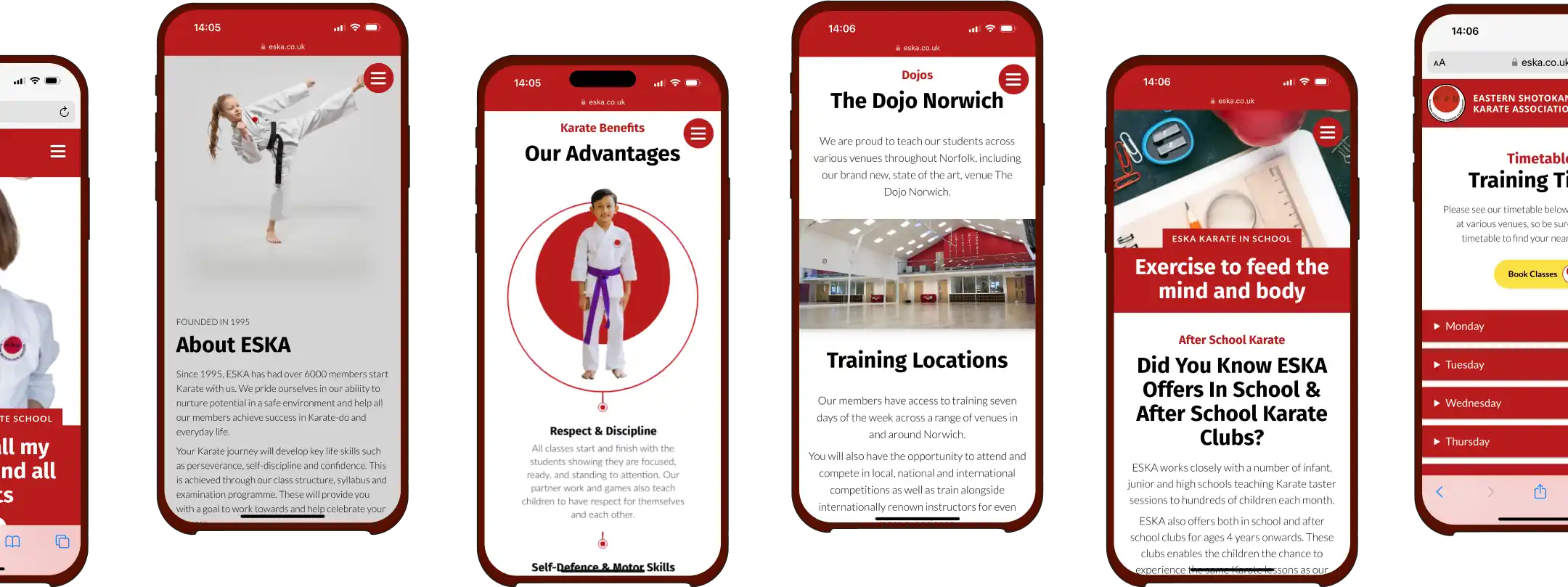 Eska Website Screenshot