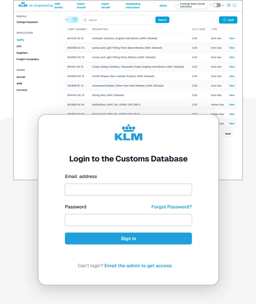 KLM Website Screenshot Mobile